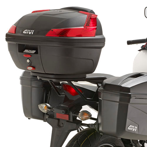 Honda CB 500 F [GIVI] - Topcase Träger für MONOLOCK® Koffer benutzen Sie die im Koffer mitgelieferte MONOLOCK® Platte