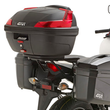Honda CBR 500 R [GIVI] - Topcase Träger für MONOLOCK® Koffer benutzen Sie die im Koffer mitgelieferte MONOLOCK® Platte