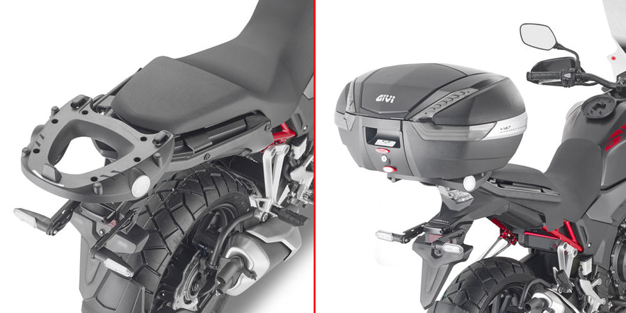 Honda NX 500 E-Clutch [GIVI] - Topcase Träger für MONOKEY® oder MONOLOCK® Koffer max