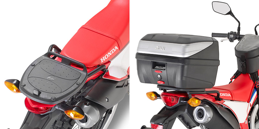 Honda CRF 300 L [GIVI] - Topcase Träger für MONOKEY® oder MONOLOCK® Koffer für MONOKEY® Koffer benutzen Sie die Platte