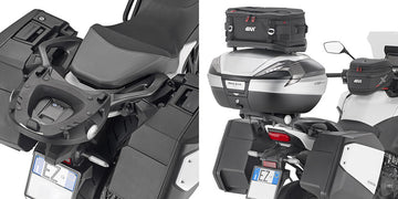 Honda NT 1100 [GIVI] - Topcase Träger für MONOKEY® oder MONOLOCK® Koffer zu montieren mit der MONOKEY® Platte M5 oder