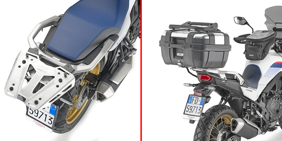 Honda XL 750 Transalp [GIVI] - Topcase Träger für MONOKEY® oder MONOLOCK® Koffer zu montieren mit der MONOKEY® Platte M5