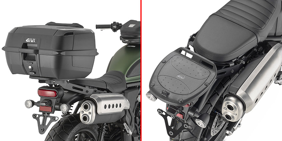 Honda CL 500 [GIVI] - Top case carrier for MONOKEY® or MONOLOCK® cases to be mounted with the MONOKEY® plate M5