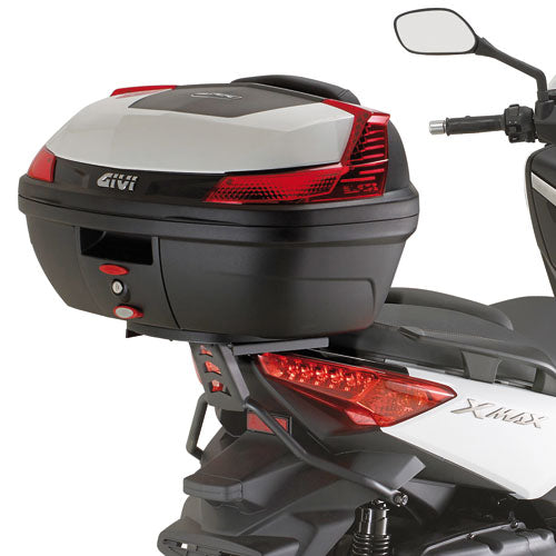 MBK Evolys 125-250 [GIVI] - Topcase Träger für MONOLOCK® Koffer benutzen Sie die im Koffer mitgelieferte MONOLOCK®