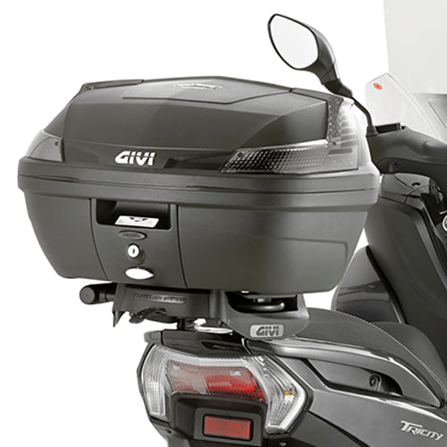 MBK Tryptik 125 [GIVI] - Topcase Träger für MONOLOCK® Koffer benutzen Sie die im Koffer mitgelieferte MONOLOCK® Platte
