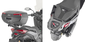 Yamaha X-Max 300 [GIVI] - Topcase Träger für MONOKEY® oder MONOLOCK® Koffer zu montieren mit der MONOKEY® Platte M5