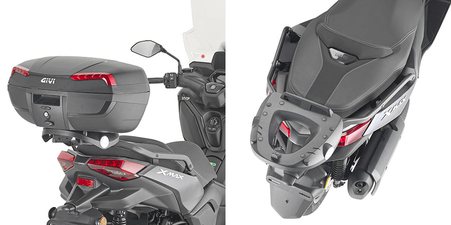 Yamaha X-Max 300 [GIVI] - Topcase Träger für MONOKEY® oder MONOLOCK® Koffer zu montieren mit der MONOKEY® Platte M5