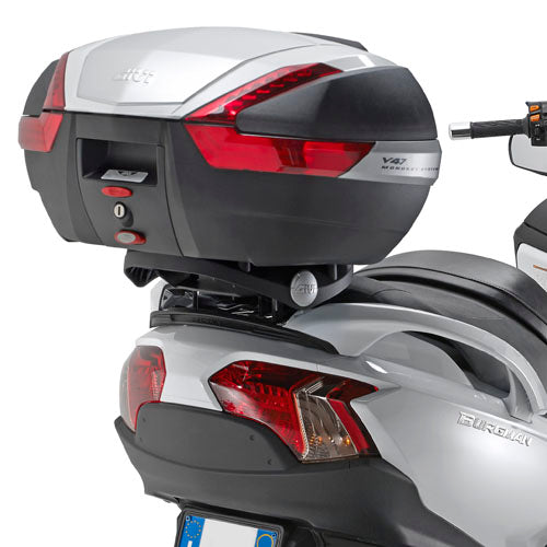 Suzuki Burgman 650 / 650 Executive [GIVI] - Topcase Träger für MONOKEY® Koffer mit MONOKEY® Platte