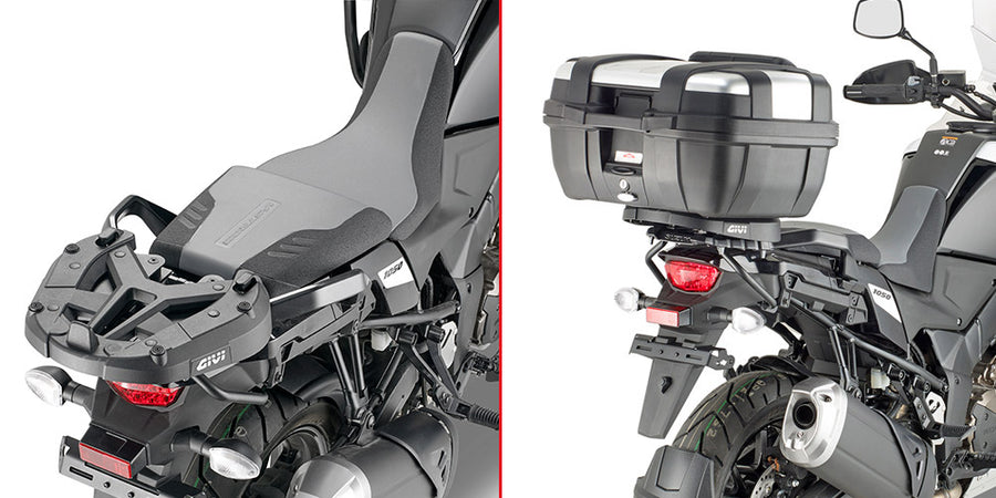 Suzuki V-Strom 1050 DE [GIVI] - Topcase Träger für MONOKEY® oder MONOLOCK® Koffer zu montieren mit der MONOKEY® Platte