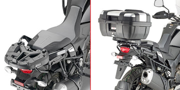 Suzuki V-Strom 1050 XT [2020–2026] – Topcaseträger für Monokey oder Monolock, mit Platte