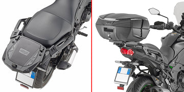 Kawasaki Versys 1000 [GIVI] - Top case carrier for MONOKEY® cases with MONOKEY® plate