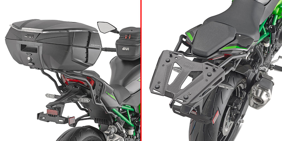 Kawasaki Z 900 [GIVI] - Topcase Träger für MONOKEY® oder MONOLOCK® Koffer zu montieren mit der MONOKEY® Platte M5