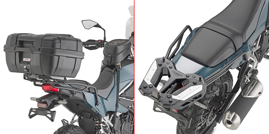 Kawasaki KLE 500 / KLE 500 SE [GIVI] - Top case carrier for MONOKEY® or MONOLOCK® cases to be mounted with the MONOKEY®