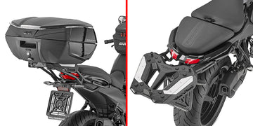 BMW R 1300 R [GIVI] - Top case carrier for MONOKEY® or MONOLOCK® cases