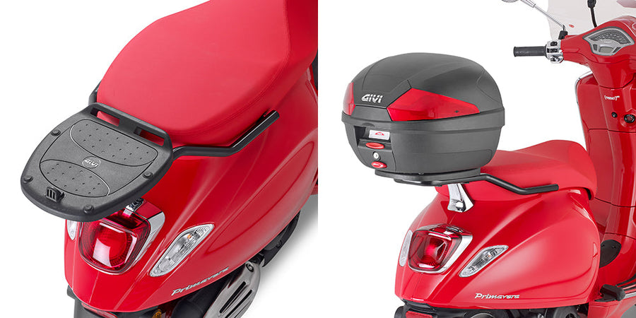 Piaggio Vespa Sprint 125 [2014–2026] – Topcaseträger Monolock, schwarz
