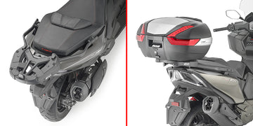 Kymco AK 550 Premium [GIVI] - Topcase Träger für MONOKEY® oder MONOLOCK® Koffer max