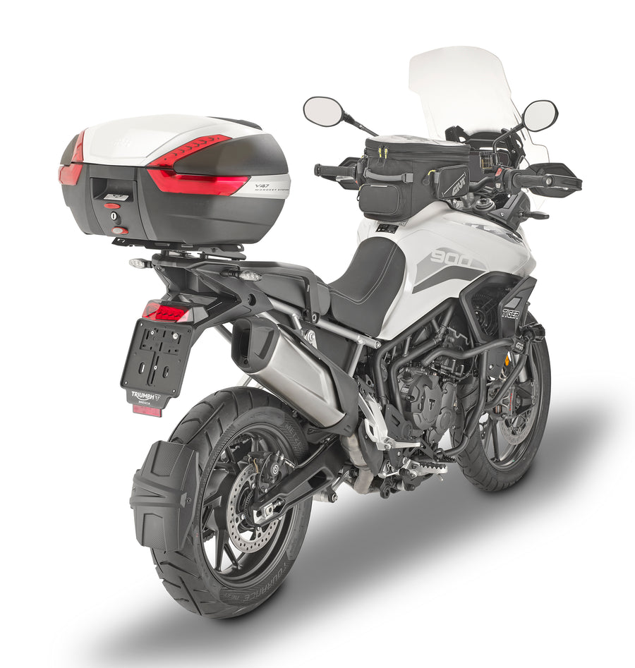 Triumph Tiger 900 [2020-2026] – top case carrier Monokey/Monolock, including plate M5