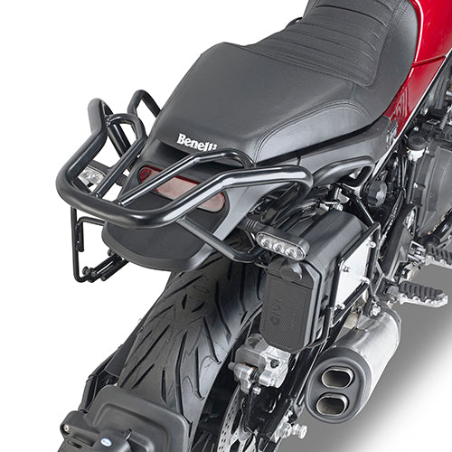 Benelli Leoncino 500 / Leoncino 500 Trail [GIVI] - Topcase Träger für MONOKEY® oder MONOLOCK® Koffer schwarz für