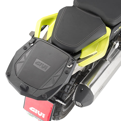 Benelli TRK 702 X [GIVI] - Topcase Träger für MONOKEY® benutzen Sie die im Koffer mitgelieferte MONOKEY® Platte
