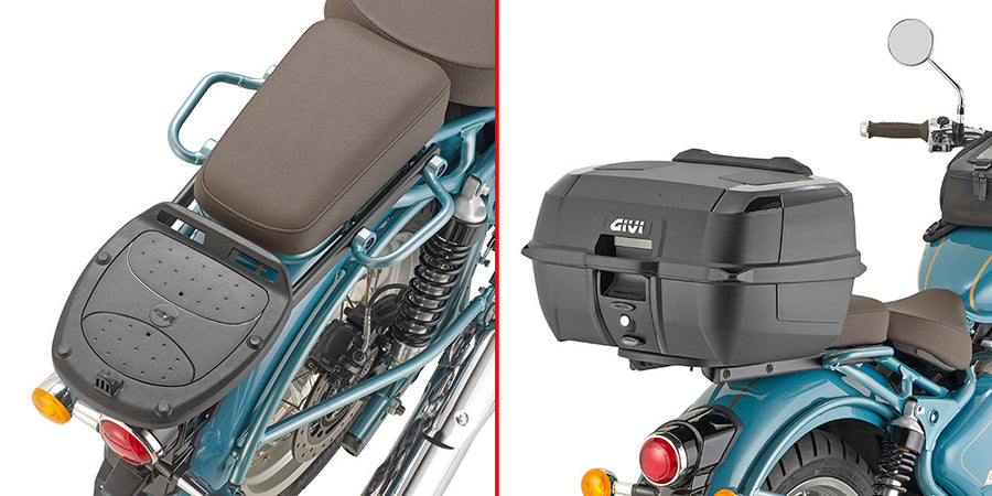 Royal Enfield Classic 650 [GIVI] - Topcase Träger für MONOKEY® oder MONOLOCK® Koffer max