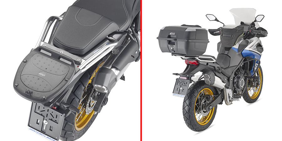 VOGE Valico 625 DSX [GIVI] - Topcase Träger für MONOLOCK® Koffer benutzen Sie die im Koffer mitgelieferte MONOLOCK®
