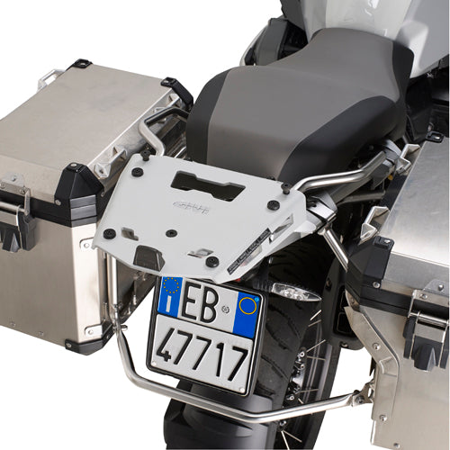 BMW R 1250 GS Adventure [GIVI] - Träger aus eloxiertem Aluminium für MONOKEY® Koffer zur Montage auf Original Träger