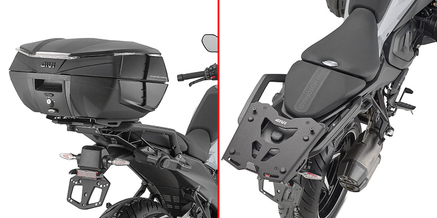 BMW R 1300 R [GIVI] - Träger aus eloxiertem Aluminium für MONOKEY® Koffer