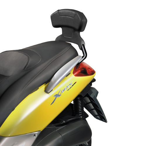 Yamaha X-MAX 125-250 [GIVI] - Beifahrer-Rückenlehne die Montage erlaubt nicht die Befestigung von Träger und Koffer