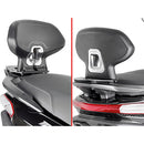Piaggio MP3 HPE 400-400 Sport - 530 Exclusive [GIVI] - Passenger backrest assembly does not allow attachment