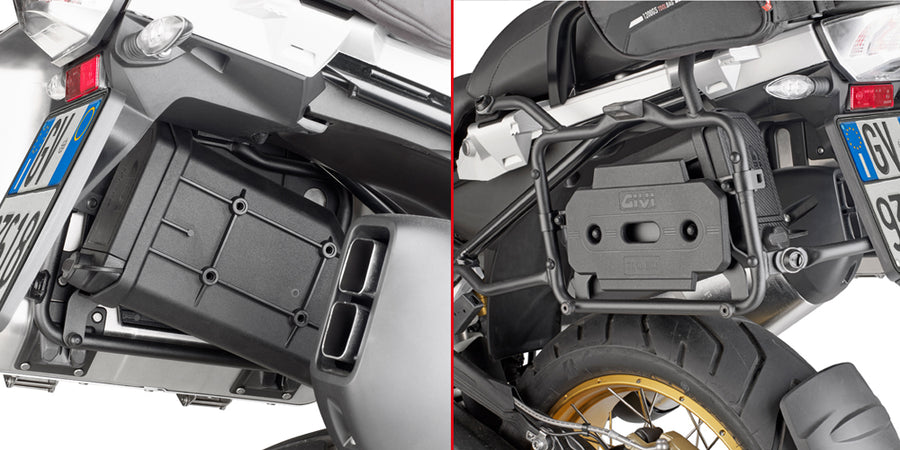BMW R 1250 GS [GIVI] - Kit für die Montage der S250 Tool Box an PLR5108 Träger zu montieren mit der S250 und dem Träger