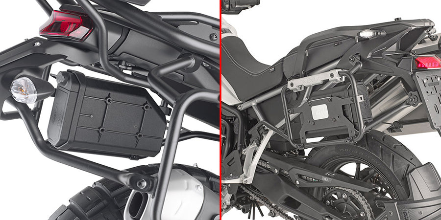 Morbidelli T 502 X [GIVI] - Kit für die Montage der S250 Tool Box an PLO9561MK zu montieren mit der S250 und dem Träger