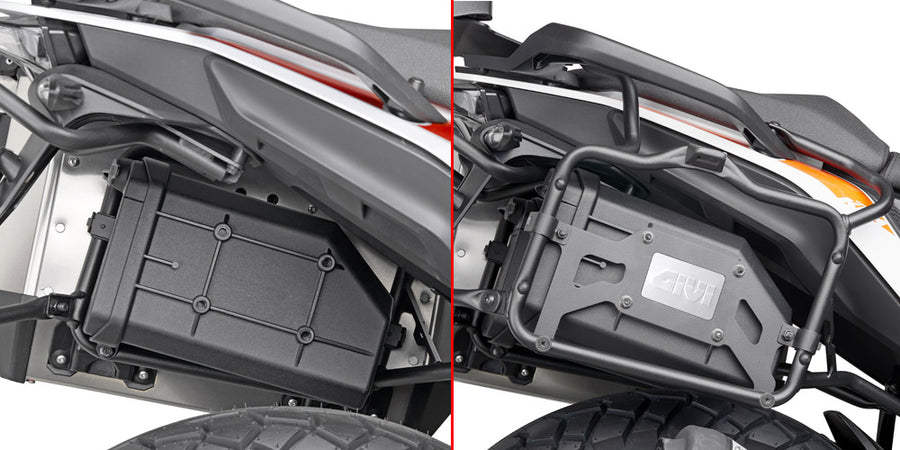 Royal Enfield Himalayan [GIVI] - Kit für die Montage der S250 Tool Box an PL9054 zu montieren mit der S250 und dem