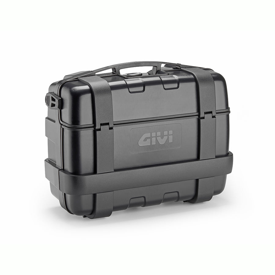 Trekker Lite 33, Monokey Koffer, 33 Liter – mit Kunststoff Cover schwarz, max. Zuladung 10 kg
