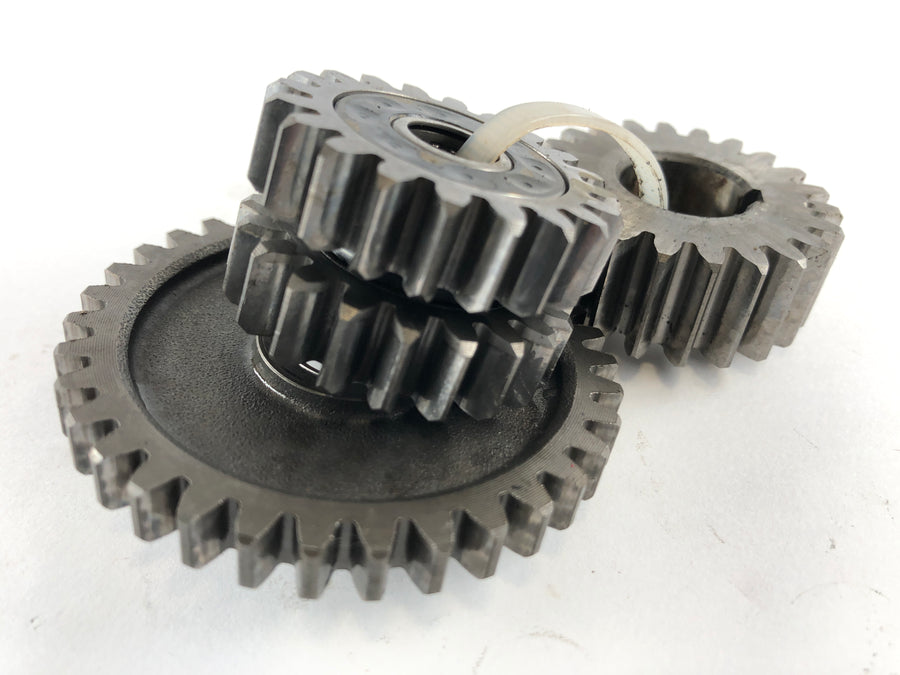 Kawasaki KMX 125 MX 125 B [1998] - Gears auxiliary transmission