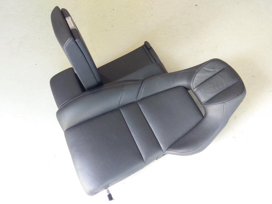 Porsche Panamera Turbo [2010] - Rear left seat leather E-Verst seat heating ventilation with pressure points