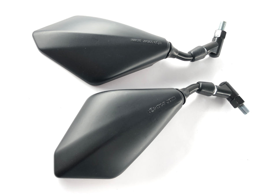 Mirror rear view mirror square M10 [stock item] - Yamaha Kawasaki Suzuki