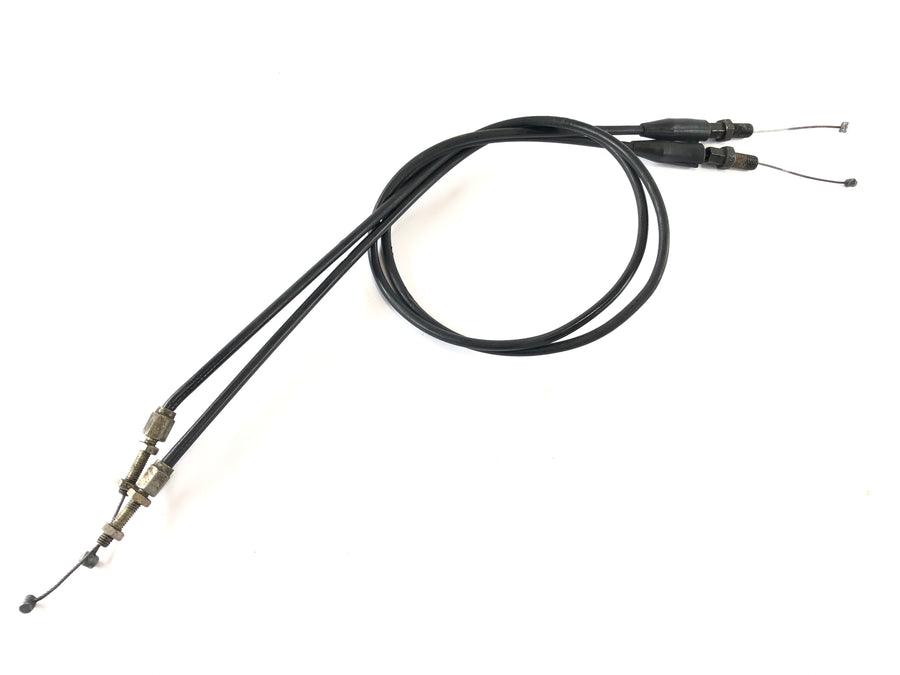 Kawasaki KLR 250 KL250D [1988] - Throttle cable set opener and closer