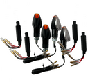 4 LED indicators clear resistors [E-mark] - Honda XL XR 600 500 250 350 650 VLR RM-1