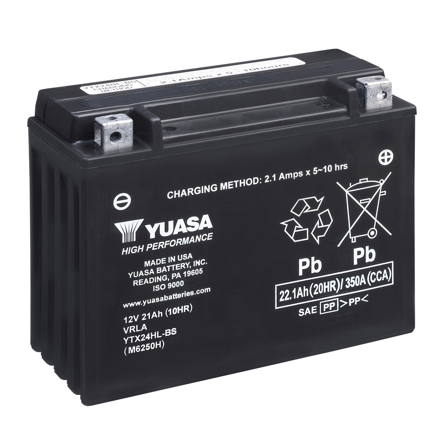 YAMAHA XV 1100 [1986-1999] - Motorcycle battery YTX24HL-BS 12V 21Ah 350CCA