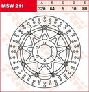 Cagiva RIVER 500 [2003-2004] - brake disc – picture 12