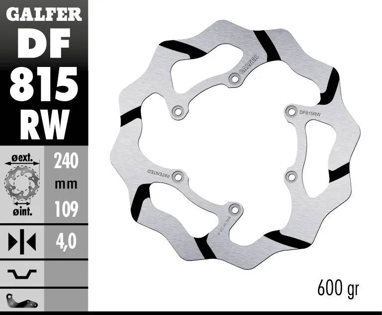 Beta RR 430 EFI [2022] - BRAKE DISC FIXED WAVE GROOVED OVERSIZE – Picture 2