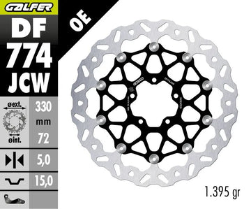 Ducati Streetfighter V4 / V4S 1100 [2025-2026] - BRAKE DISC FLOATECH WAVE – picture 2