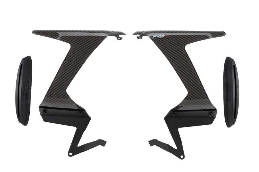 KAWASAKI ZX-6R NINJA [2025] – Race Side Spoiler – Matte Black