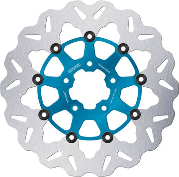 Harley-Davidson XL 883 R Roadster [2015] - Wave® brake disc - surface: blue, silver - picture 1