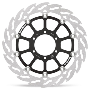 Bmw M 1000 R ABS [2025, 2025-2026] - FLAME Schwimmende Alu-Bremsscheibe – Oberfläche: Schwarz, Silber – Art.-Nr. 113212 – Bild 1