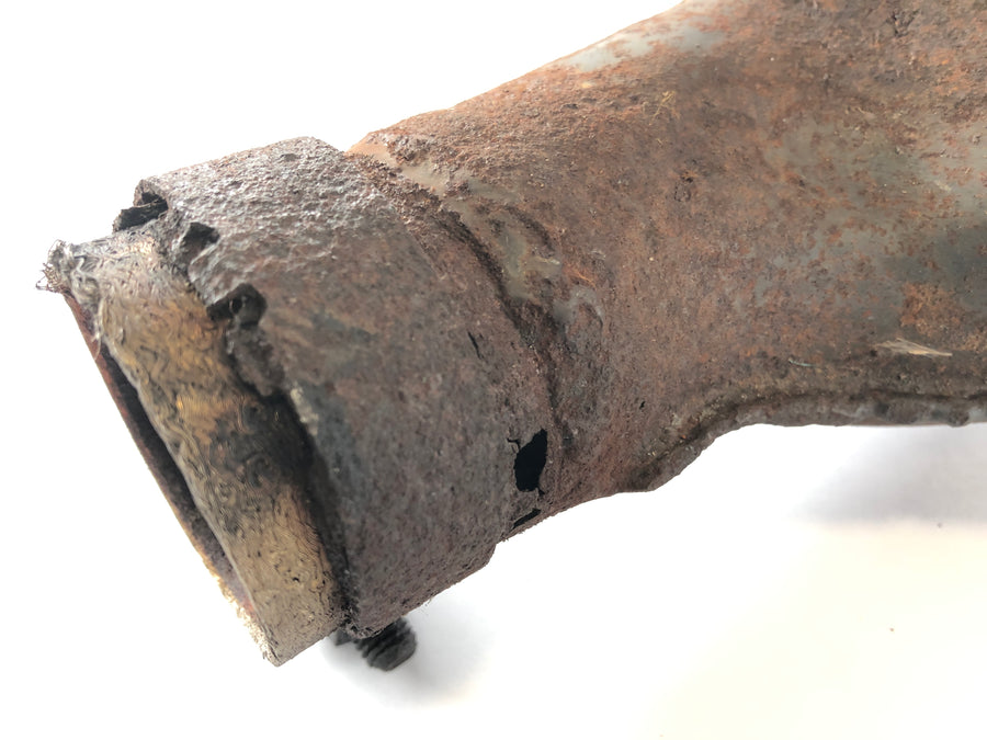 Suzuki DR 800 S SR42B [1991] - Exhaust silencer very rusty
