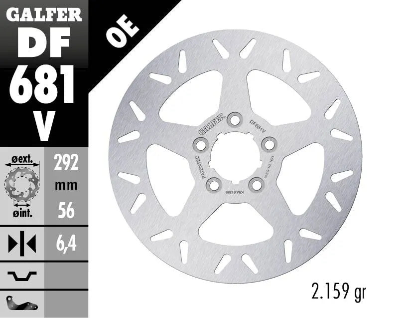 Harley-Davidson FLSTFB 1690 Fat Boy Special [2017] - Brake disc fixed round – picture 2