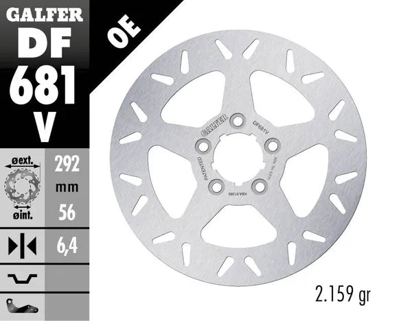 Harley-Davidson FLSTFB 1690 Fat Boy Special [2017] - brake disc fixed round - picture 4