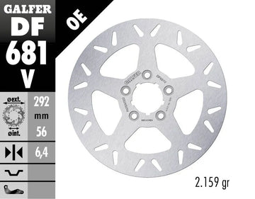 Harley-Davidson FXST 1690 Softail Standard [2012-2015] - Brake disc fixed round – picture 2