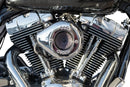 Harley-Davidson FXDBA 1584 Dyna Street Bob Limited [2013] - Air Stinger Stealth Luftfiltersatz – Oberfläche: Silber – Bild 2